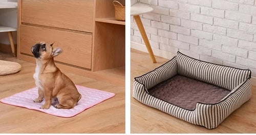 cama refrescante para perros y gatos