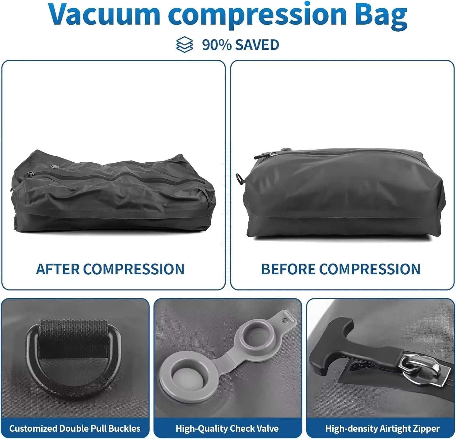 bolsa compresora para viajes