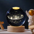 lampara de cristal 3D LED